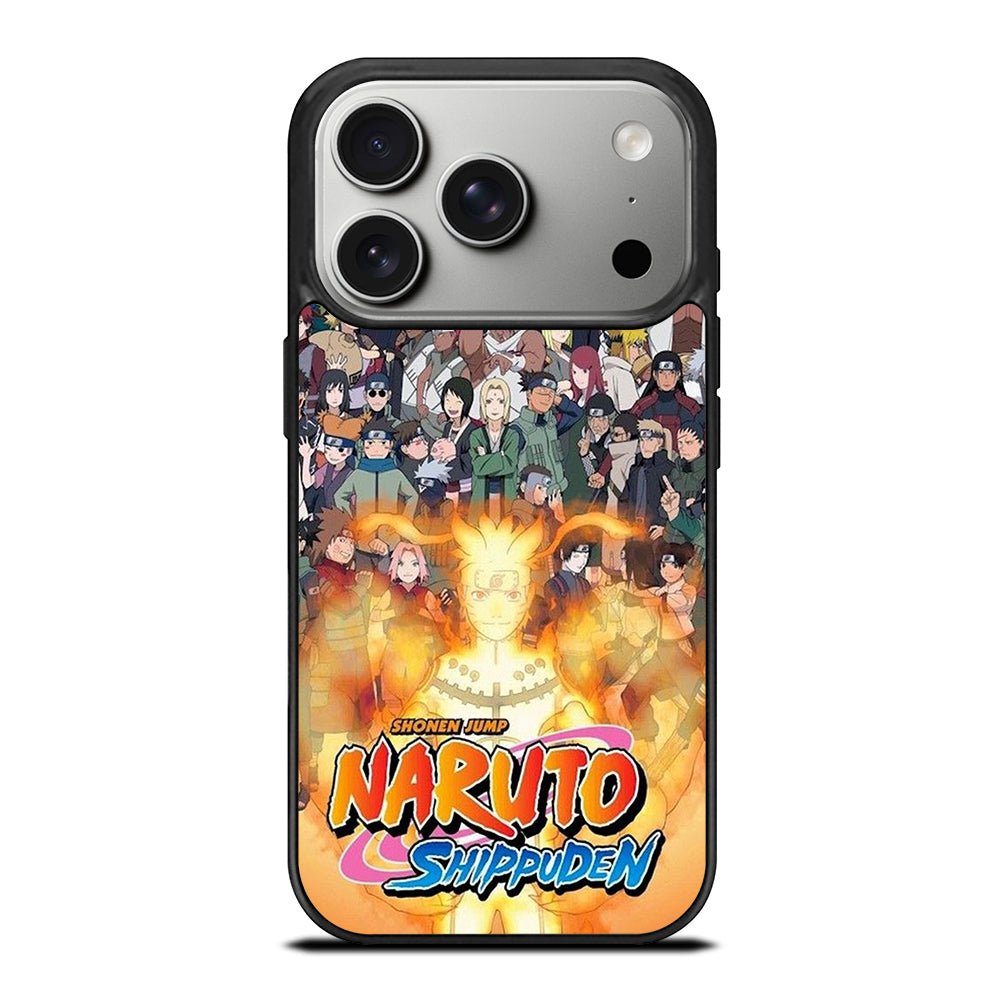 NARUTO ALL CHARACTERS 3 iPhone 17 Pro Case Cover