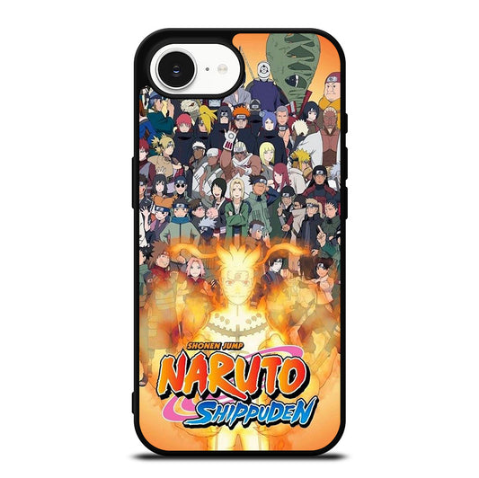 NARUTO ALL CHARACTERS 3 iPhone 16e Case Cover