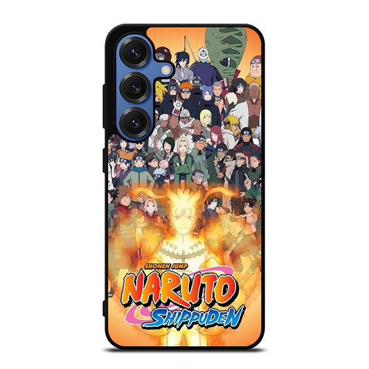 NARUTO ALL CHARACTERS 3 Samsung Galaxy S25 Case Cover