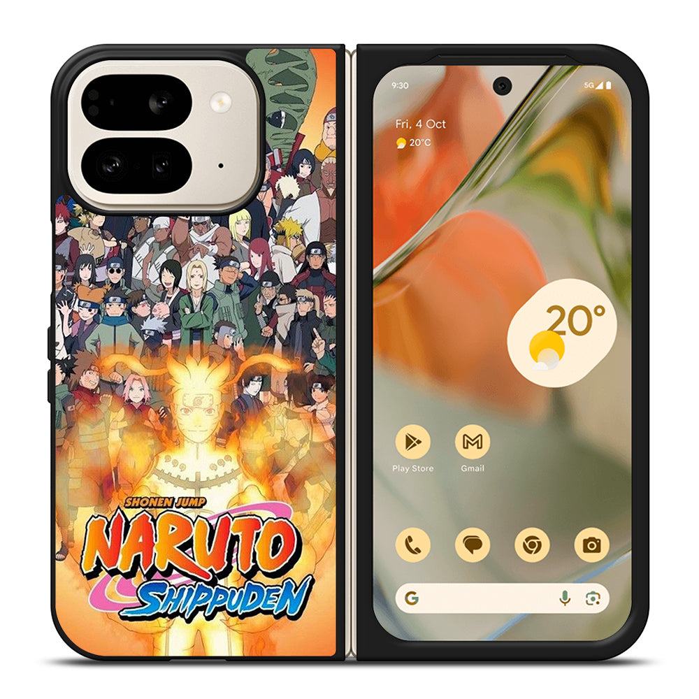 NARUTO ALL CHARACTERS 3 Google Pixel 9 Pro Fold Case Cover