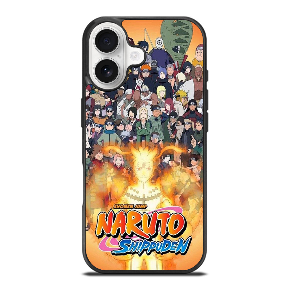 NARUTO ALL CHARACTERS 3 iPhone 17 Case Cover