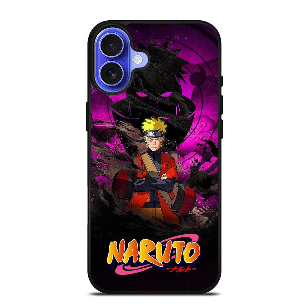 NARUTO SHIPPUDEN ANIME iPhone 16 Case Cover