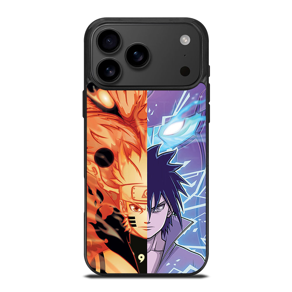 NARUTO VS SASUKE ANIME iPhone 17 Pro Max Case Cover