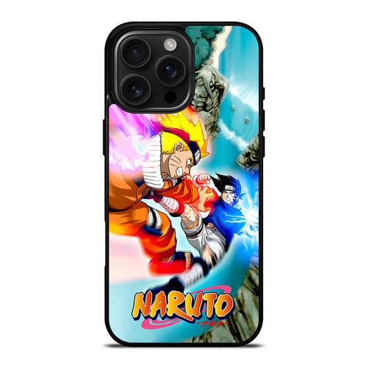 NARUTO VS SASUKE ANIME 2 iPhone 16 Pro Max Case Cover