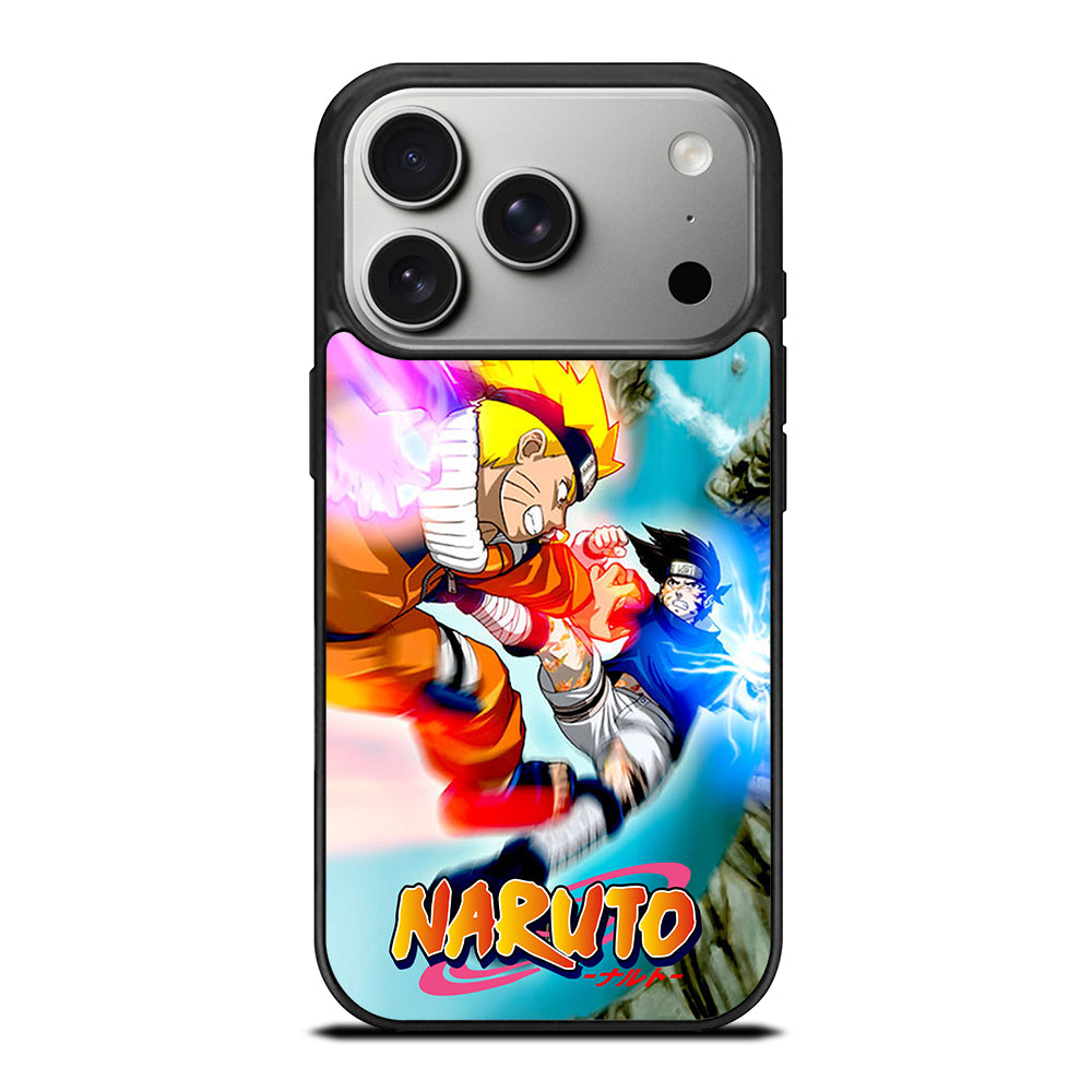 NARUTO VS SASUKE ANIME 2 iPhone 17 Pro Case Cover