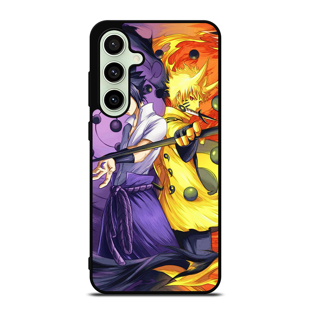 NARUTO VS SASUKE ANIME 3 Samsung Galaxy S24 FE Case Cover