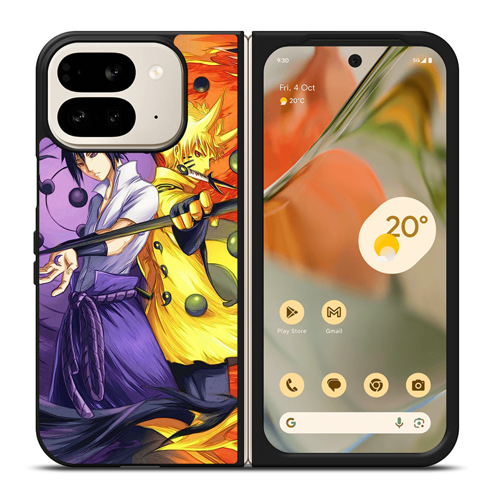 NARUTO VS SASUKE ANIME 3 Google Pixel 9 Pro Fold Case Cover