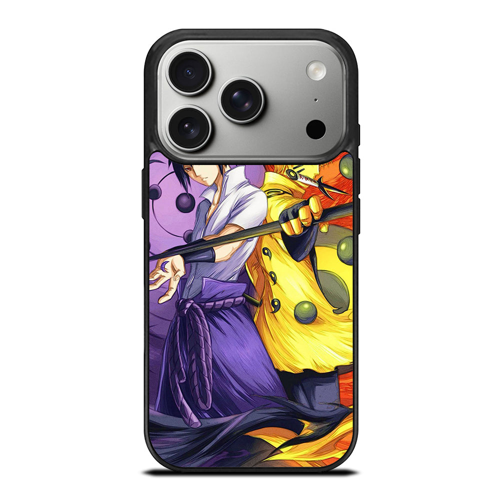 NARUTO VS SASUKE ANIME 3 iPhone 17 Pro Case Cover
