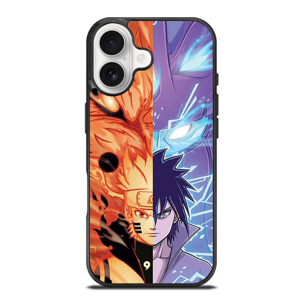 NARUTO VS SASUKE ANIME iPhone 17 Case Cover