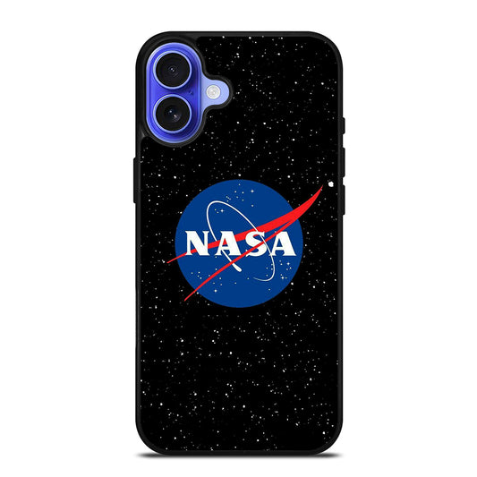 NASA BLACK LOGO iPhone 16 Case Cover