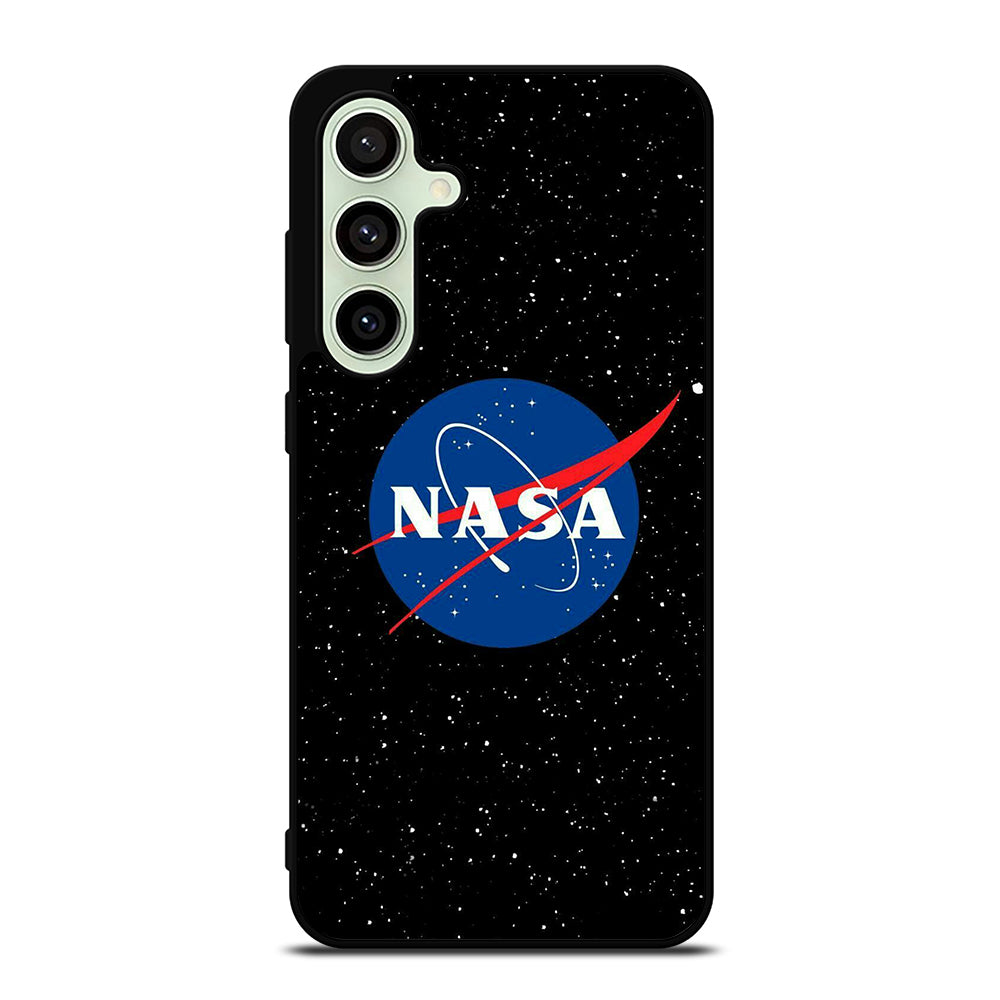 NASA BLACK LOGO Samsung Galaxy S24 FE Case Cover