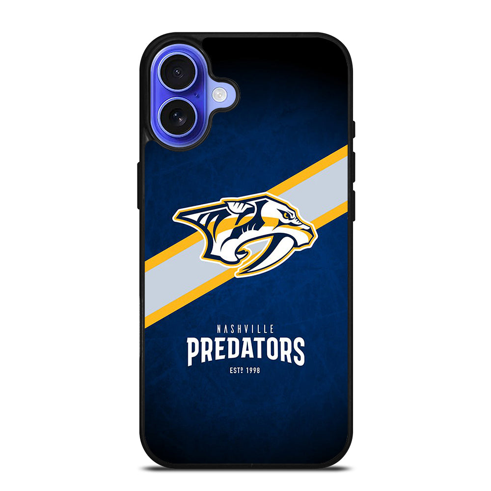 NASHVILLE PREDATORS HOCKEY iPhone 16 Case Cover