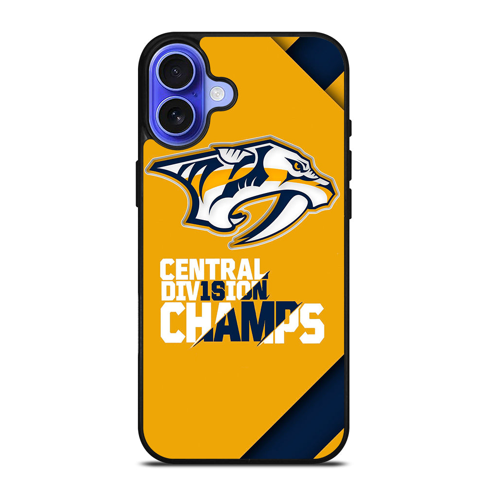 NASHVILLE PREDATORS LOGO HOCKEY 1 iPhone 16 Case Cover