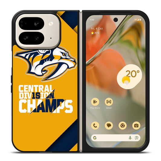 NASHVILLE PREDATORS LOGO HOCKEY 1 Google Pixel 9 Pro Fold Case Cover