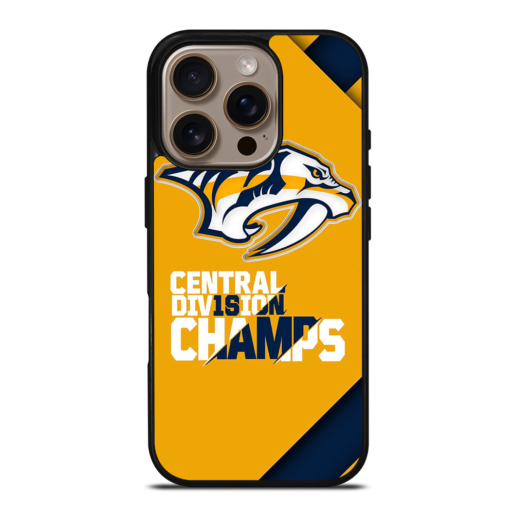 NASHVILLE PREDATORS LOGO HOCKEY 1 iPhone 16 Pro Case Cover