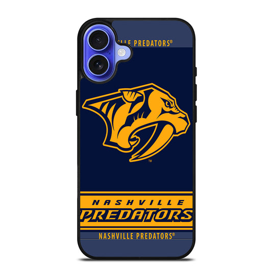 NASHVILLE PREDATORS LOGO HOCKEY 2 iPhone 16 Case Cover