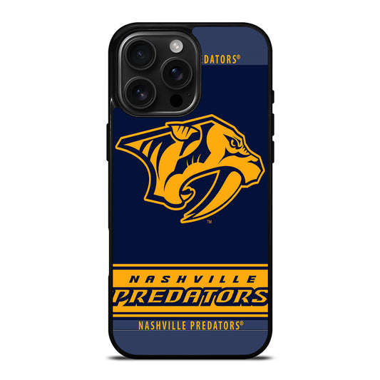 NASHVILLE PREDATORS LOGO HOCKEY 2 iPhone 16 Pro Max Case Cover