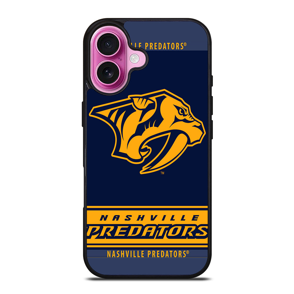 NASHVILLE PREDATORS LOGO HOCKEY 2 iPhone 16 Plus Case Cover