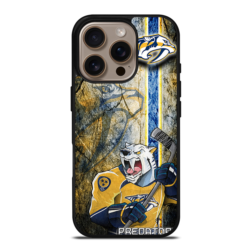 NASHVILLE PREDATORS MASCOT iPhone 16 Pro Case Cover