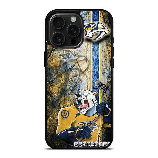 NASHVILLE PREDATORS MASCOT iPhone 16 Pro Max Case Cover