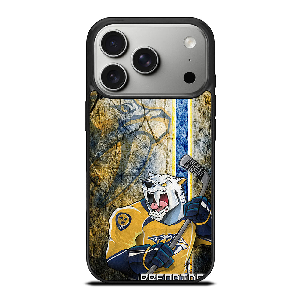 NASHVILLE PREDATORS MASCOT iPhone 17 Pro Case Cover
