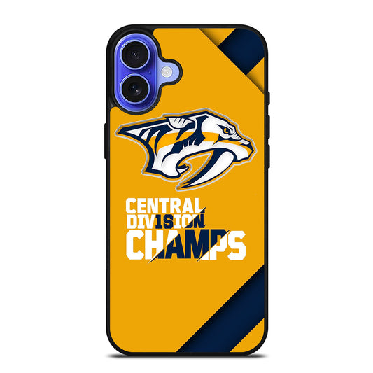 NASHVILLE PREDATORS NHL LOGO 1 iPhone 16 Case Cover