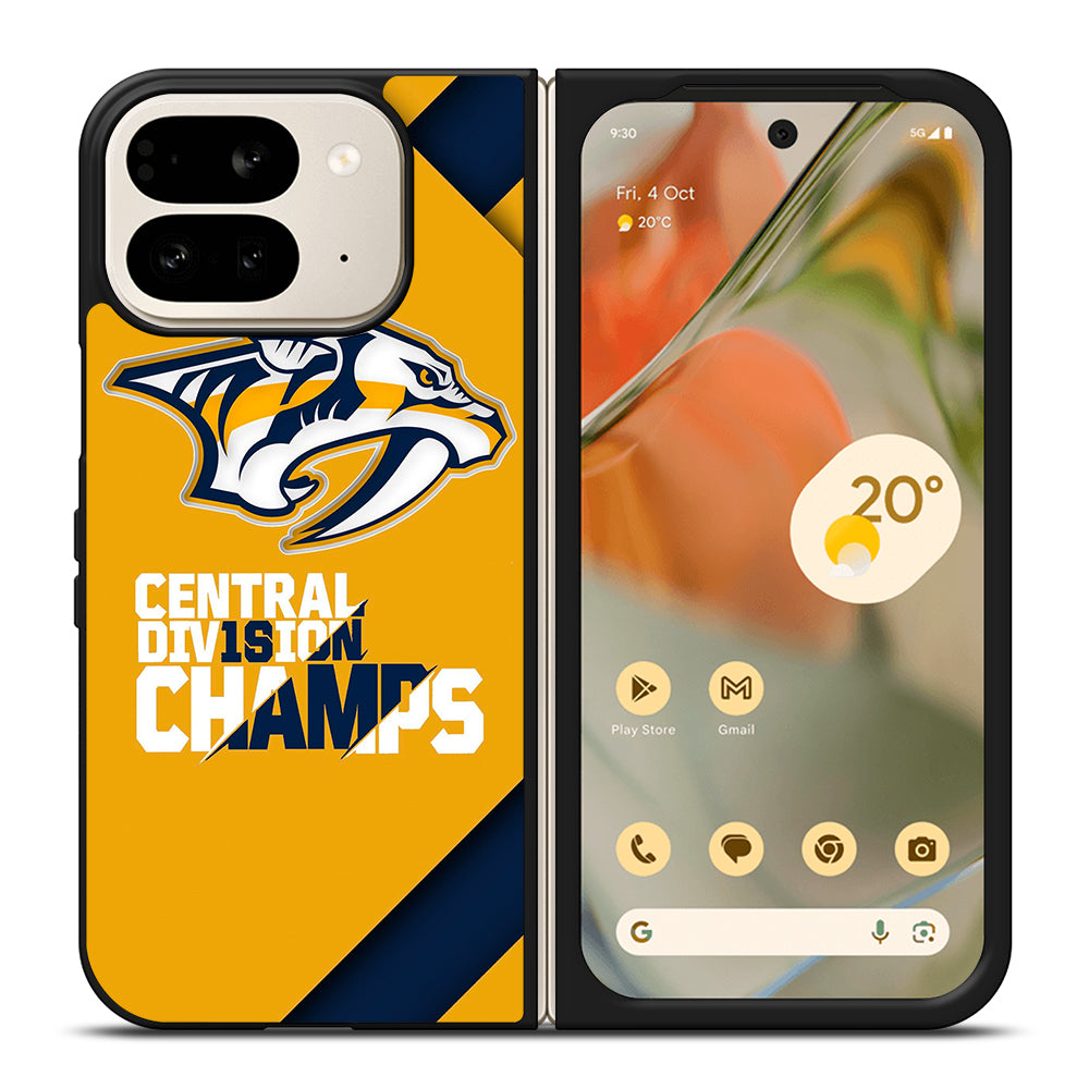 NASHVILLE PREDATORS NHL LOGO 1 Google Pixel 9 Pro Fold Case Cover