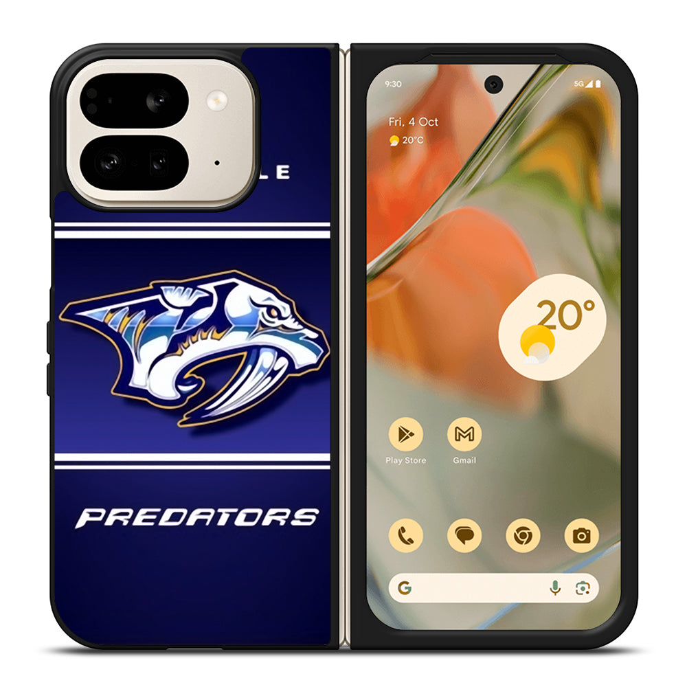 NASHVILLE PREDATORS NHL LOGO 2 Google Pixel 9 Pro Fold Case Cover