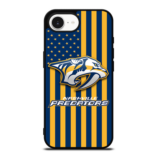NASHVILLE PREDATORS NHL LOGO 3 iPhone 16e Case Cover