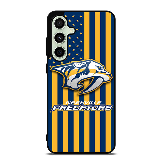 NASHVILLE PREDATORS NHL LOGO 3 Samsung Galaxy S24 FE Case Cover