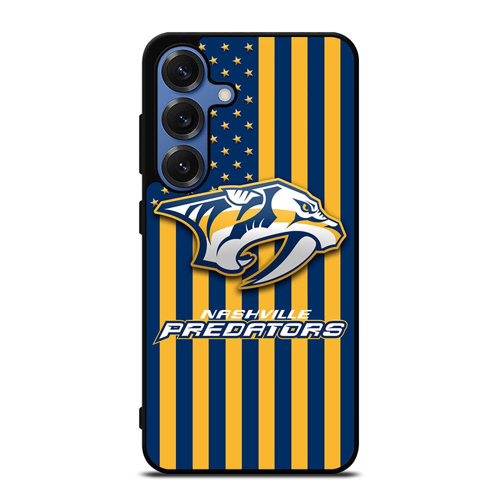 NASHVILLE PREDATORS NHL LOGO 3 Samsung Galaxy S25 Case Cover