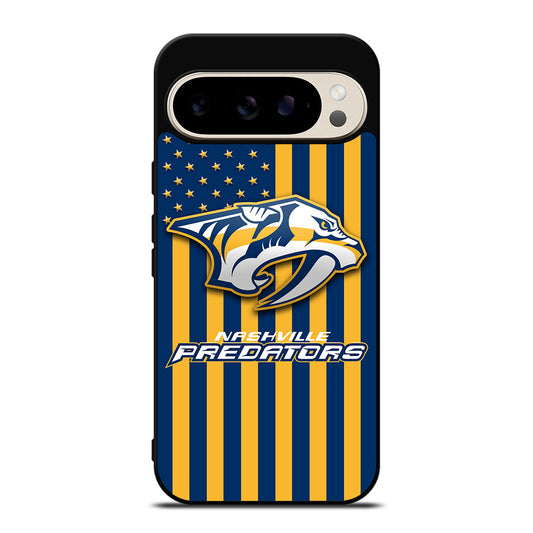 NASHVILLE PREDATORS NHL LOGO 3 Google Pixel 9 Pro Case Cover