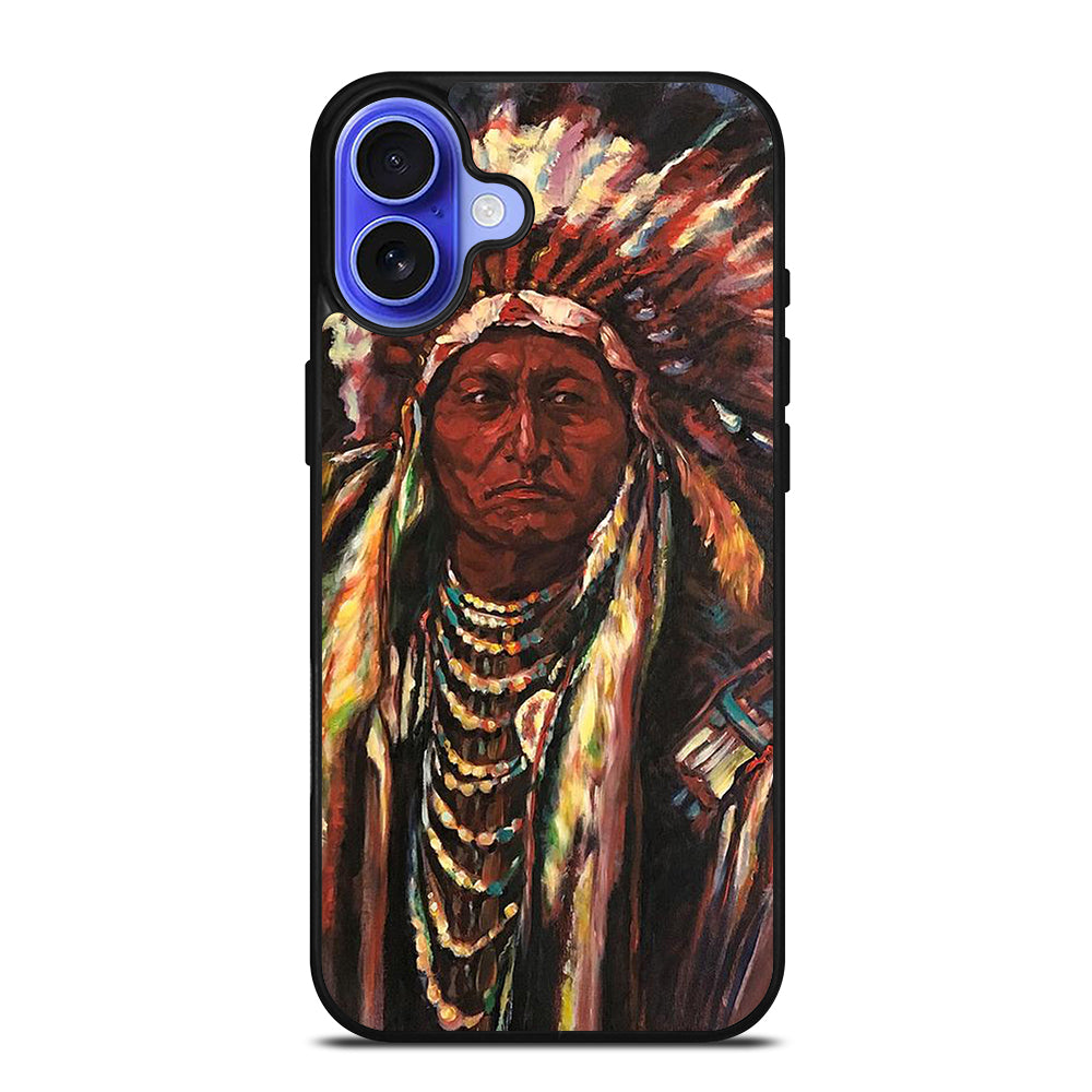 NATIVE AMERICAN PEOPLE ART 2 iPhone 16 Case Cover