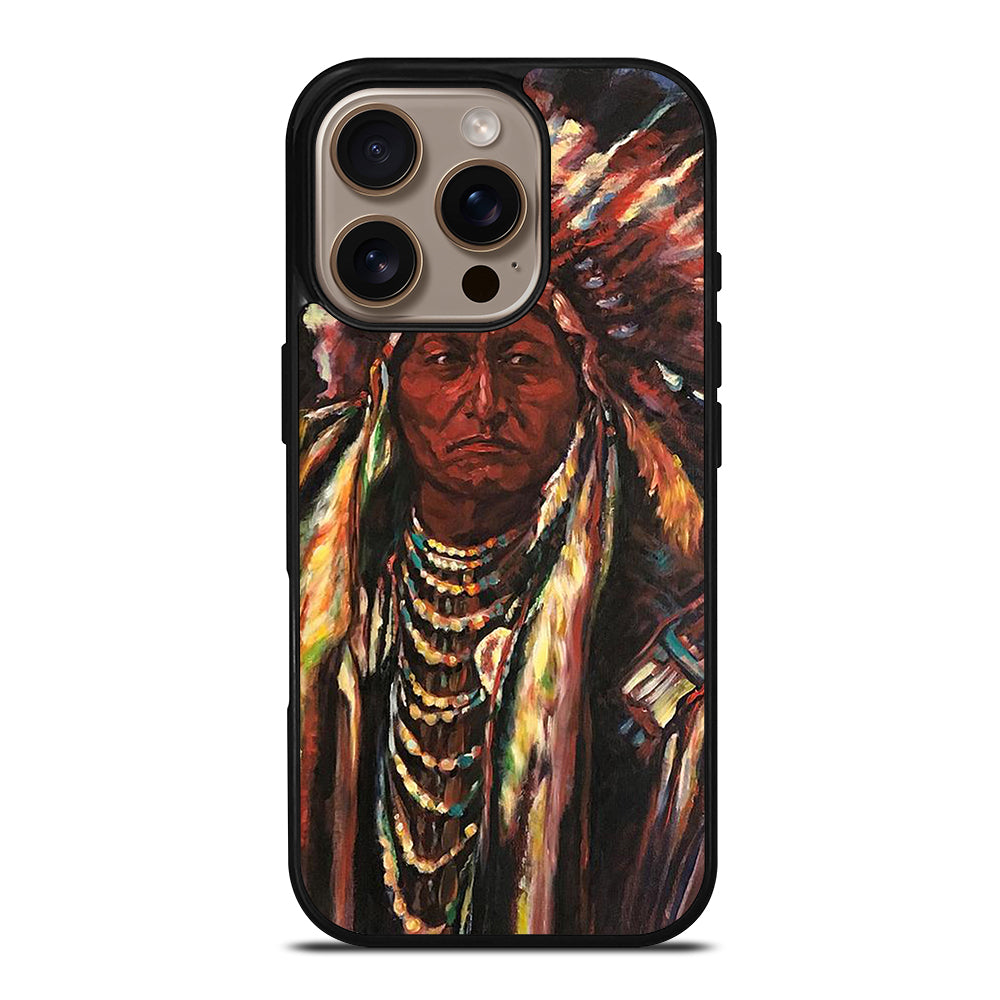 NATIVE AMERICAN PEOPLE ART 2 iPhone 16 Pro Case Cover