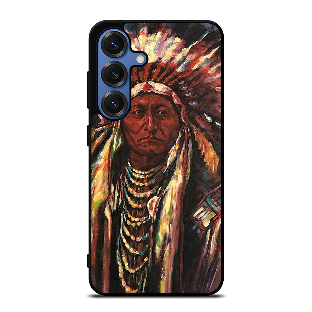 NATIVE AMERICAN PEOPLE ART 2 Samsung Galaxy S25 Case Cover