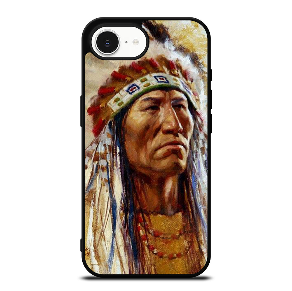 NATIVE AMERICAN PEOPLE ART iPhone 16e Case Cover