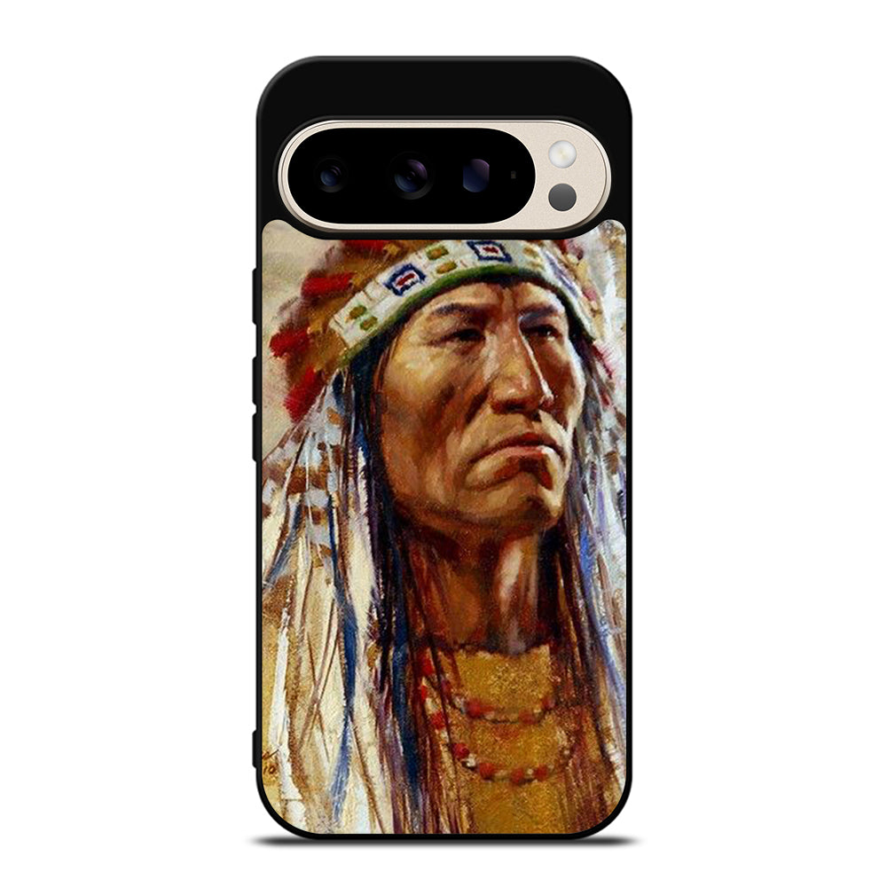 NATIVE AMERICAN PEOPLE ART Google Pixel 9 Pro Case Cover