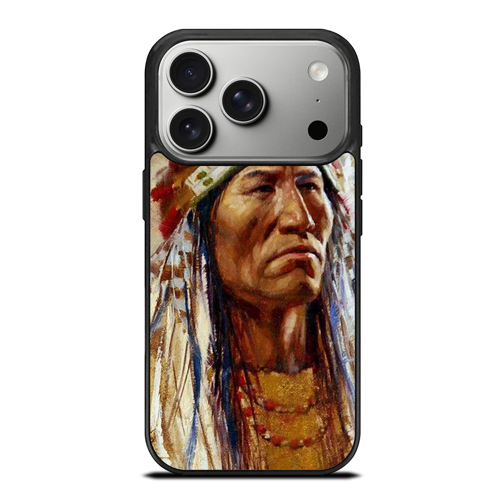 NATIVE AMERICAN PEOPLE ART iPhone 17 Pro Case Cover