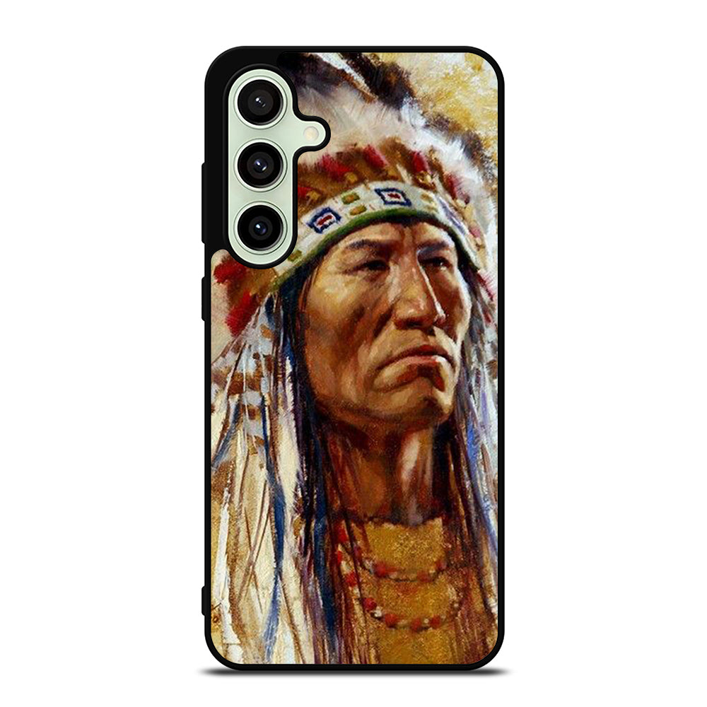 NATIVE AMERICAN PEOPLE ART Samsung Galaxy S24 FE Case Cover