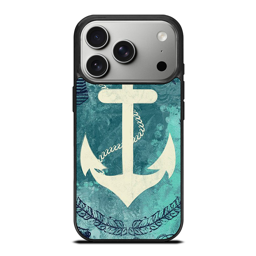 NAUTICAL ANCHOR ART iPhone 17 Pro Case Cover