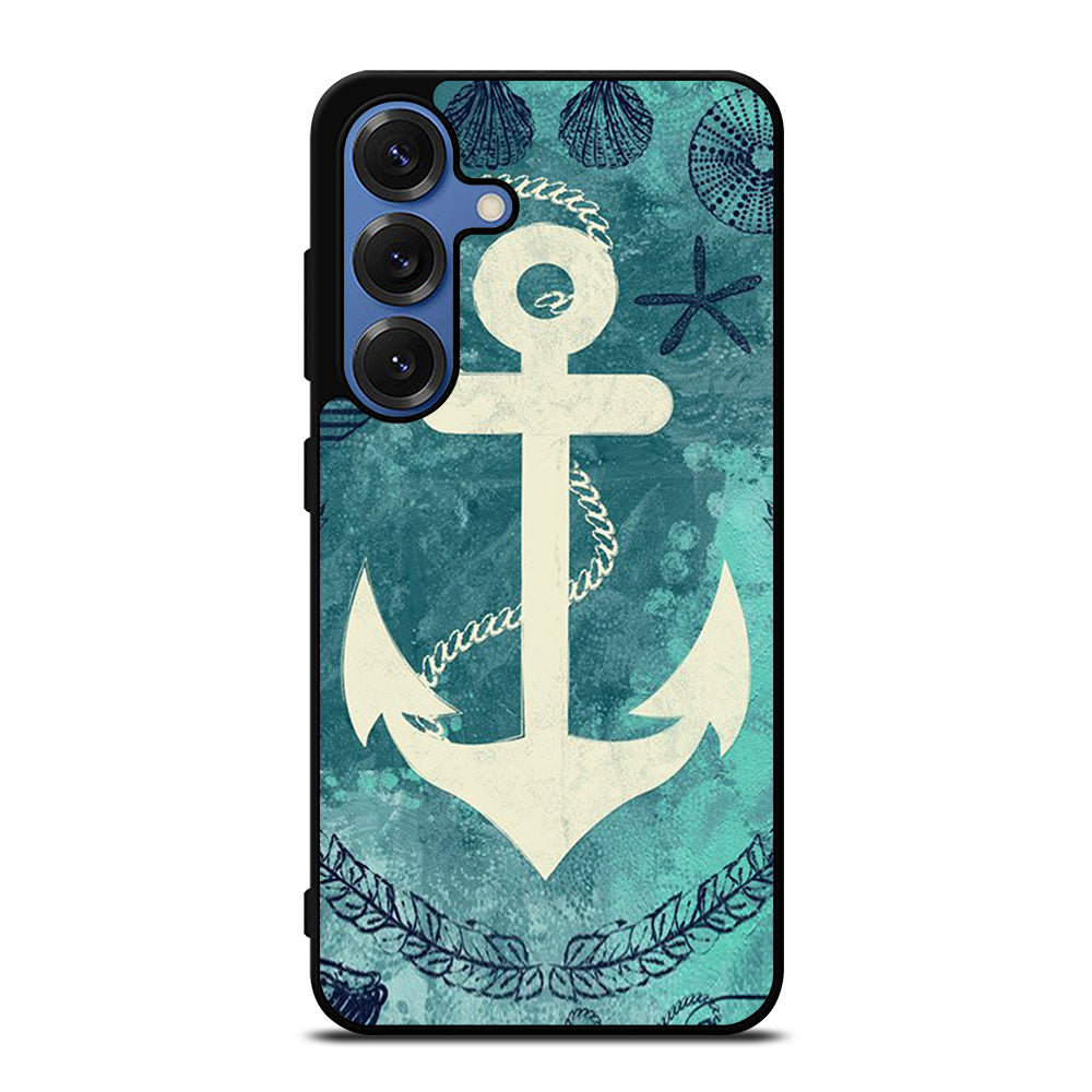 NAUTICAL ANCHOR ART Samsung Galaxy S25 Case Cover