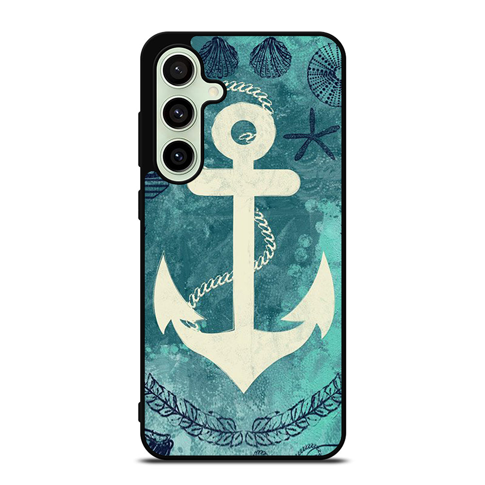 NAUTICAL ANCHOR ART Samsung Galaxy S24 FE Case Cover