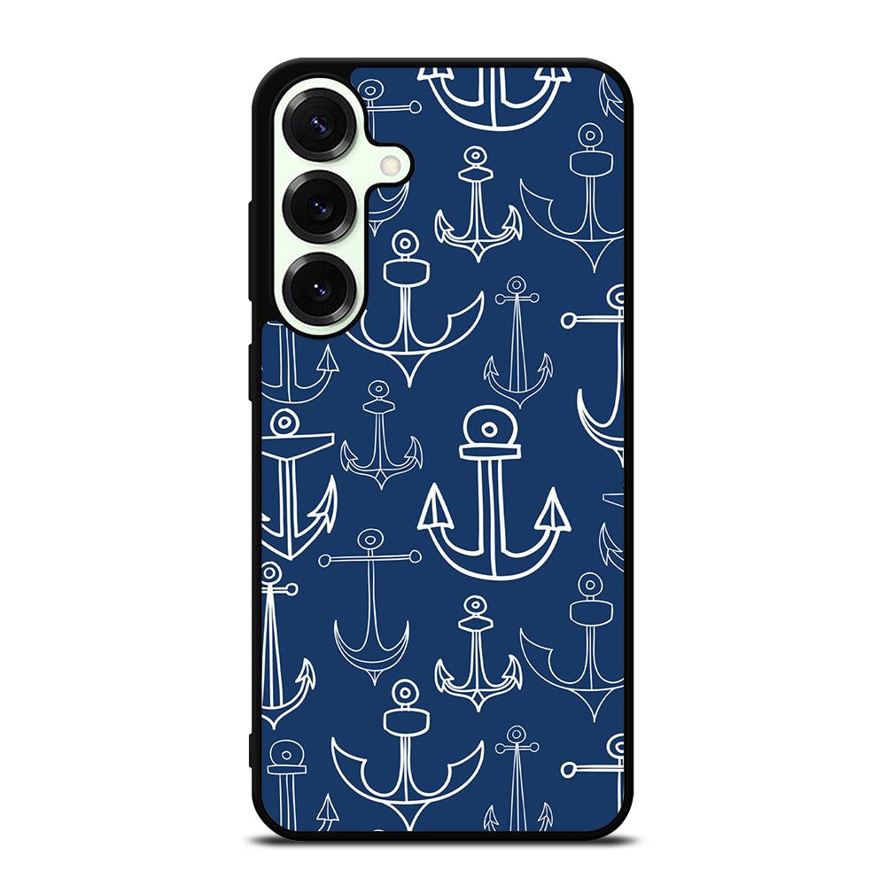 NAUTICAL ANCHOR PATTERN Samsung Galaxy S25 Plus Case Cover
