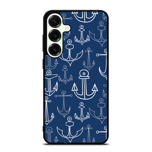 NAUTICAL ANCHOR PATTERN Samsung Galaxy S25 Plus Case Cover