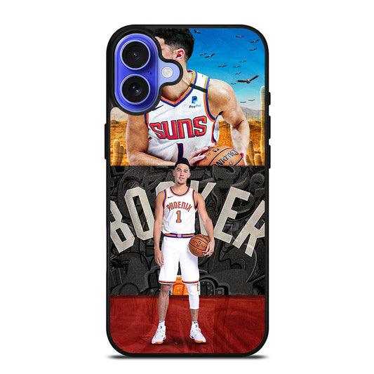 NBA DEVIN BOOKER PHOENIX SUNS BASKETBALL iPhone 16 Case Cover