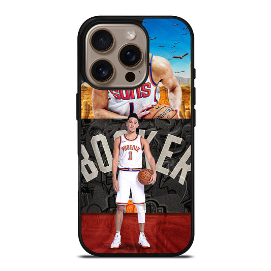 NBA DEVIN BOOKER PHOENIX SUNS BASKETBALL iPhone 16 Pro Case Cover