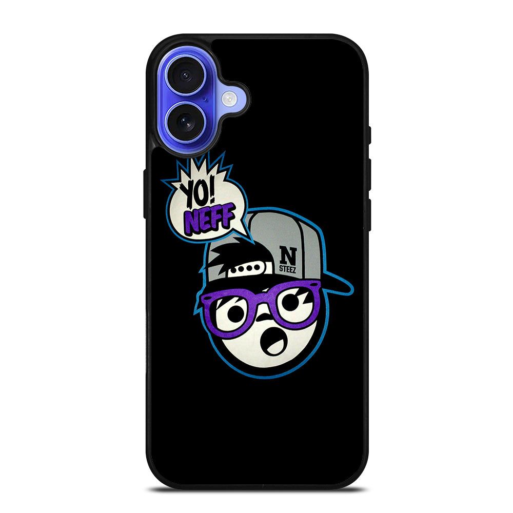 NEFF HEADWEAR LOGO CARTOON iPhone 16 Case Cover