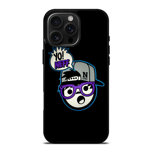 NEFF HEADWEAR LOGO CARTOON iPhone 16 Pro Max Case Cover