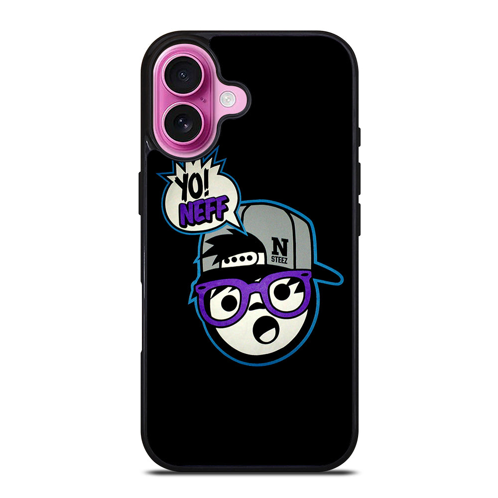 NEFF HEADWEAR LOGO CARTOON iPhone 16 Plus Case Cover