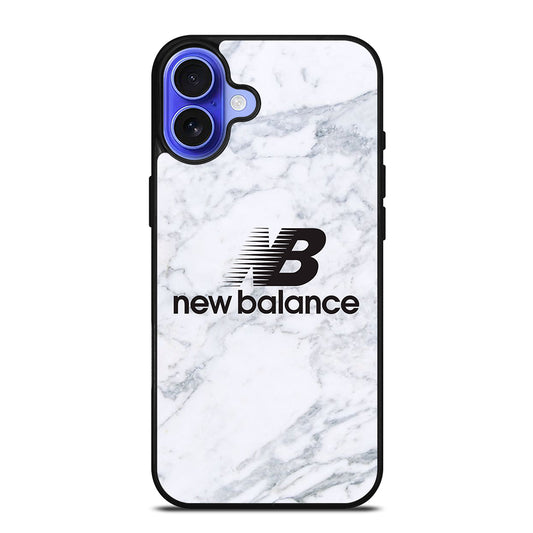 NEW BALANCE LOGO MARBLE iPhone 16 Case Cover